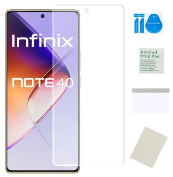 Hidrogelna zaščitna folija za INFINIX NOTE 40 za zaslon, nelomljivo steklo, TPU