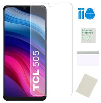 Zaščitna folija za hidrogelni zaslon TCL 505, trpežno, nelomljivo steklo, TPU