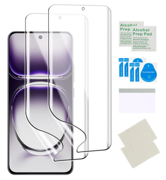 Zaščitna folija za OPPO RENO 12 PRO hidrogelna zaščitna folija iz močnega stekla, 2 kosa