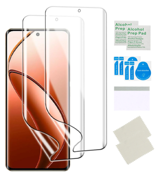 Zaščitna folija za REALME 12 PRO PLUS hidrogel zaščitna folija za zaslon iz močnega stekla 2 kosa