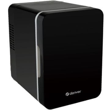 Denver Mini hladilnik/grelnik, 4 l, 220 V + 12 V, črn