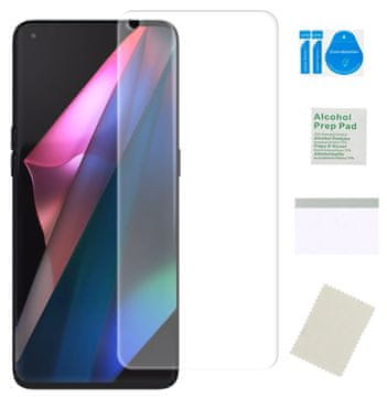 Zaščitna folija za hidrogelno zaščitno folijo za zaslon OPPO FIND X3, odporna proti razbitju, TPU steklo