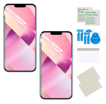 Zaščitna folija za IPHONE 13 MINI, trpežna, močna, zaščitno steklo TPU za zaslon, 2 kosa.
