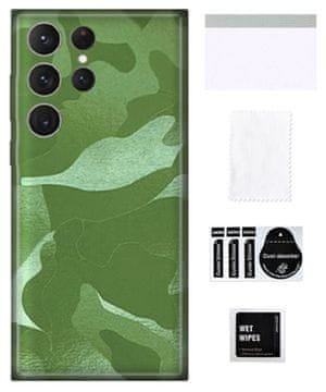 Zaščitna folija za SAMSUNG GALAXY S25 ULTRA na hrbtni strani, močna in trpežna TPU koža