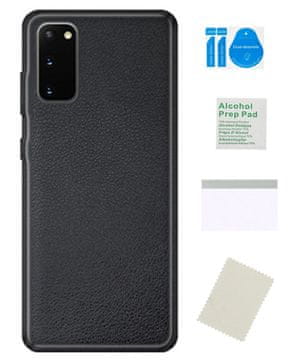 Zaščitna folija za SAMSUNG GALAXY S20 PLUS na hrbtni strani skin dot črna skin