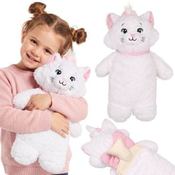 Disney DISNEY Mačka Marie Gumijasta termofor z MEHKO prevleko, VELIK! grelnik v prevleki ZA VODO, Maskota 750 ml