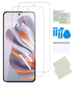 Zaščitna folija za MOTOROLA EDGE 50 NEO na zaslonu, trpežna, močna TPU, 2 kosa