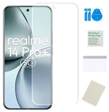 Zaščitna folija za REALME 14 PRO PLUS 5G hidrogelna zaščitna folija za zaslon, trpežna TPU