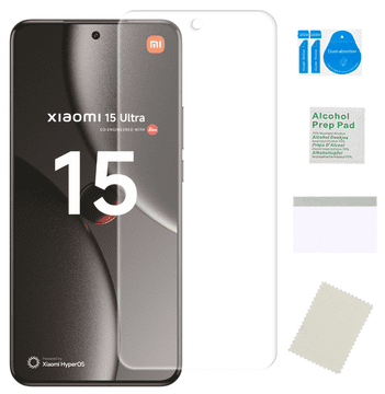 Zaščitna folija za XIAOMI 15 ULTRA hidrogelna zaščitna folija za zaslon, trpežna, močna in tanka