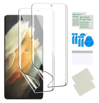 Zaščitna folija za SAMSUNG GALAXY S21 ULTRA na zaslonu hidrogel 2 kosa