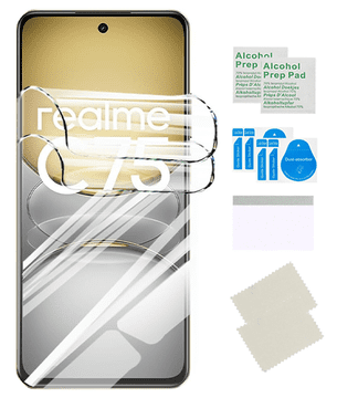 Zaščitna folija za REALME C75 na zaslonu, hidrogel, močna, vzdržljiva, TPU, 2 kosa