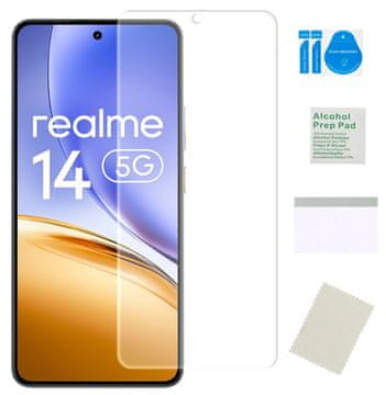 Zaščitna folija za REALME 14 / 14T 5G hidrogelna zaščitna folija za zaslon, močna tanka TPU