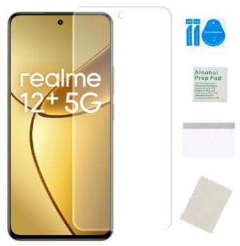 Zaščitna folija za REALME 12 PLUS 5G hidrogelna zaščitna folija za zaslon, močna tanka TPU