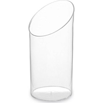Skodelica za fingerfood PS okrogla prozorna 45x84mm 70ml - 20 kosov - Wimex