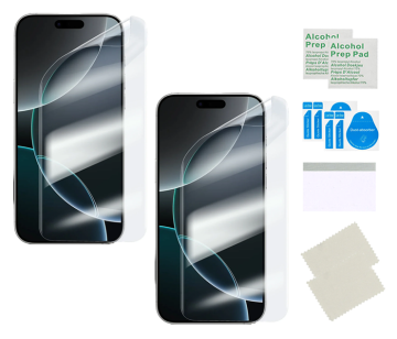 Hidrogel zaščitna folija za zaslon za iPhone 17 / 17 PRO / 16 PRO, 2 kosa