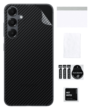 Zaščitna folija za SAMSUNG GALAXY A16 4G 5G, karbonsko črna 3D