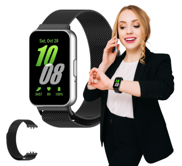 Pašček za uro SAMSUNG GALAXY FIT 3 črne barve, RAZLIČNE BARVE