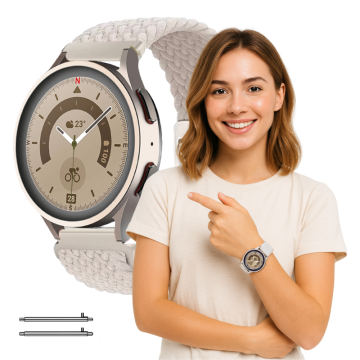 Univerzalni pašček za pametno uro Amazfit GTR Mini, bež, 20 mm