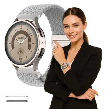 Pašček za Garmin Forerunner 255S 265S Vivoactive Venu 2S 3S 4S siv 18 mm