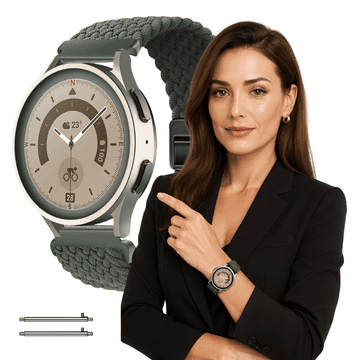 Pašček za Huawei Watch GT4 / GT5 / GT6 41 mm, zelen, univerzalni 18 mm