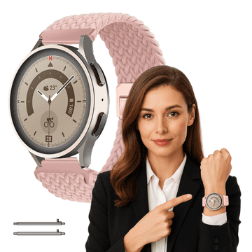 Pašček za Honor Magic Watch / Magic Watch 2 46 mm roza BARVE 22 mm