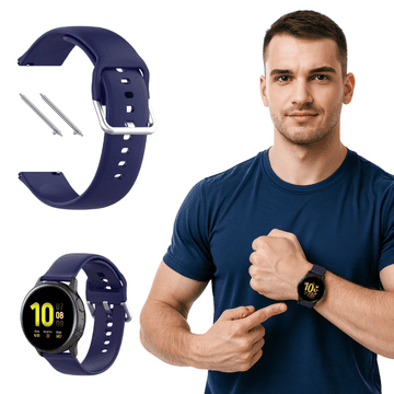 Silikonski pašček za Garmin Vivomove Vivoactive 3 Forerunner Venu, BARVE 20 mm