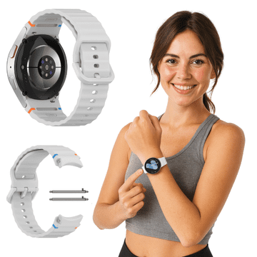 Pašček za Huawei Watch GT 2 42mm GT 3 42mm GT 3 PRO 43mm S/M/L siv