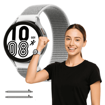 Pašček za Huawei Watch GT4 GT5 GT6 41 mm, siv, zapestnica COLORS 18 mm