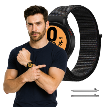 Najlonski pašček za Garmin Forerunner 255S 265S Vivoactive Venu 2S 3S 4S