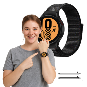 Pašček za Garmin Forerunner 255S 265S Vivoactive Venu 2S 3S 4S, siv