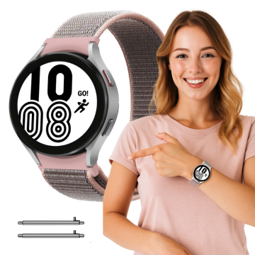 Pašček za Garmin Forerunner 255S 265S Vivoactive Venu 2S 3S 4S roza BARVE