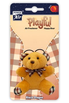 POWER AIR Happy Bear Brown Black Dragon