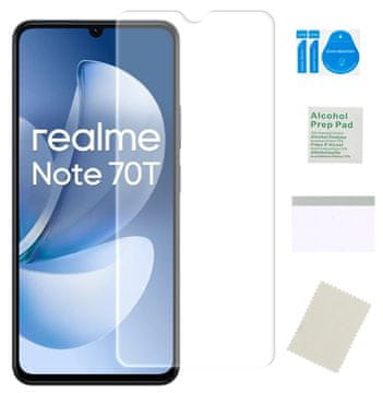 Zaščitna folija za REALME NOTE 70T hidrogel zaščitna folija za zaslon, močna in trpežna TPU