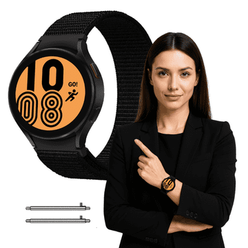 Pašček za Samsung Galaxy Watch 4 5 6 7 40 / 42 / 46 mm Classic Pro 20 mm najlon