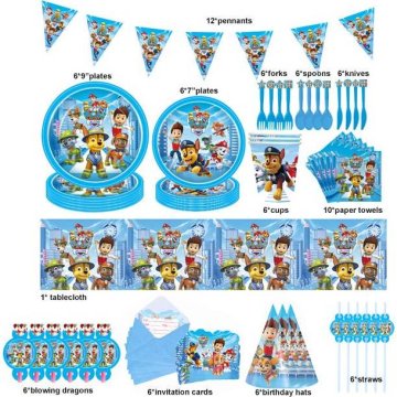 Velik komplet za zabavo Paw Patroll - Cakesicq