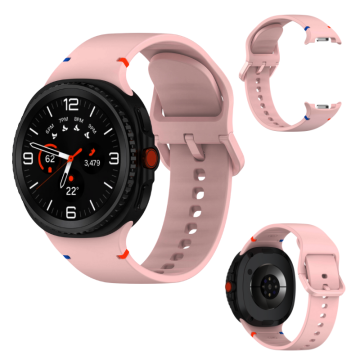 Pašček za Samsung Galaxy Watch 8 40mm / 44mm / 8 Classic 46mm S/M roza