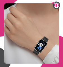 Pašček za pametno uro Samsung Galaxy Watch Fit 3, roza pašček