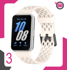 Pašček za pametno uro Samsung Galaxy Watch Fit 3, roza pašček