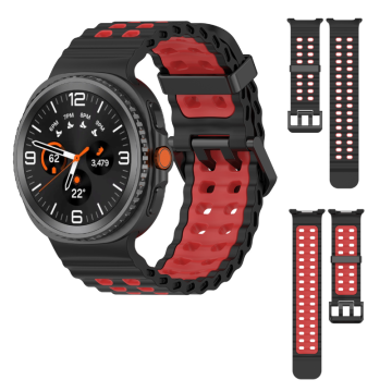 Pašček za Samsung Galaxy Watch 8 40/44/ 8 Classic 46 mm, rdeč