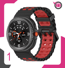 Pašček za Samsung Galaxy Watch 8 40/44mm / 8 Classic 46 mm, siv