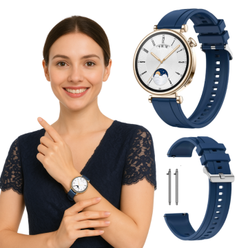 Pašček za Garmin Forerunner 255S 265S Vivoactive Venu4S moder