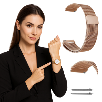 Pašček za HUAWEI WATCH GT2 GT3 GT 2 3 42MM 43MM ELEGANTNA zapestnica 20mm