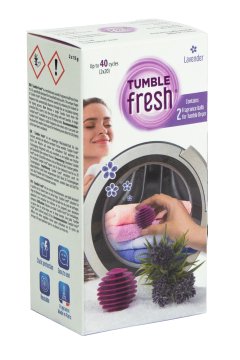 TUMBLE FRESH Vonj za sušilni stroj 2v1 sivka