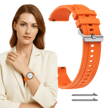 Pašček za Huawei Watch GT4 / GT5 / GT6 41 mm, pašček 18 mm, BARVE oranžne barve