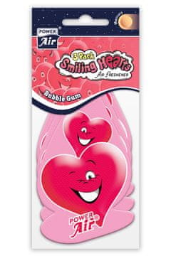 POWER AIR Smiling Hearts 3v1 Bubble Gum