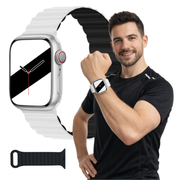 Pašček za Apple Watch 38 mm 40 mm 41 mm S10, magnetne barve