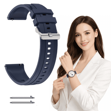 Pašček za Huawei Watch GT4 / GT5 / GT6 41 mm, zapestnica 18 mm, temno modra