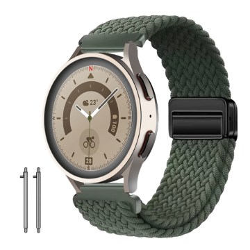 Pleteni pašček za Maxcom FW58 Vanad Pro, zelene barve, 20 mm