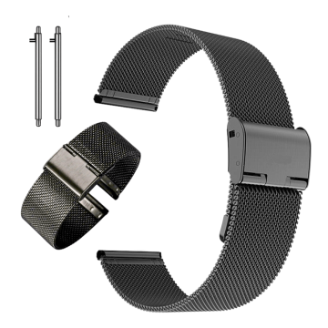 Pašček za Huawei Watch GT 2 3 4 5 6 GT2 GT3 GT4 GT5 GT6 PRO 46MM črne barve 22mm