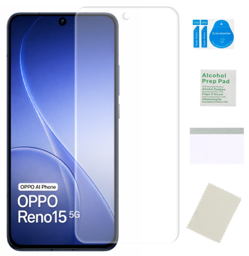 Zaščitna folija za OPPO RENO 15 5G hidrogelna zaščitna folija za zaslon, močna tanka TPU